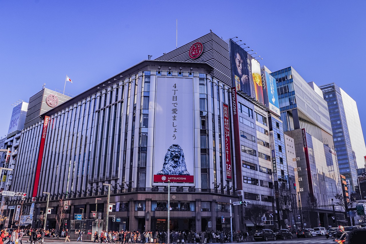 Mitsukoshi in Ginza