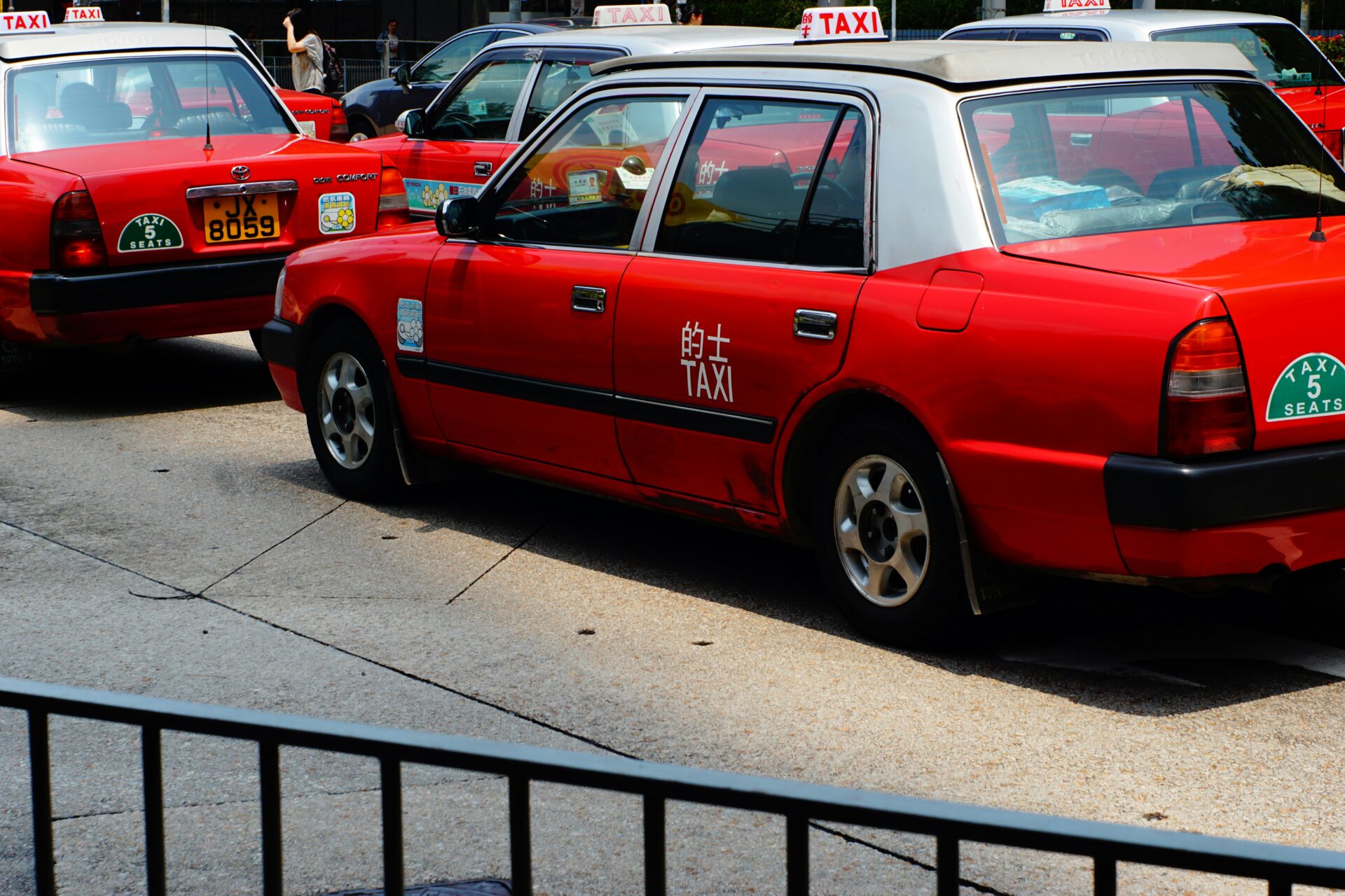 Hong Kong taxi