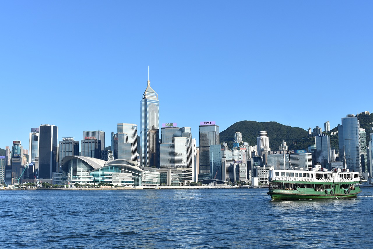 star ferry, Victoria Harbour, Hong Kong