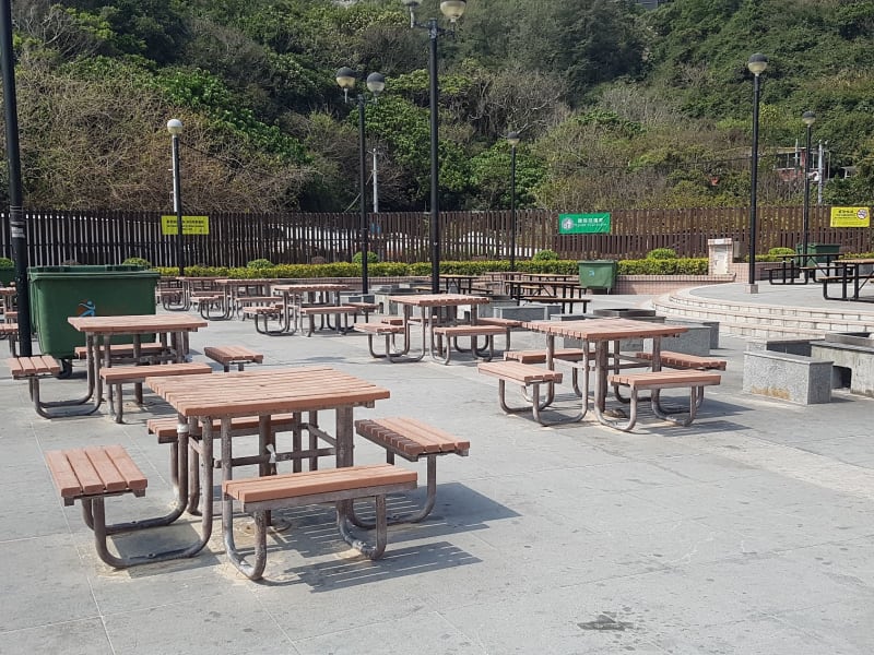 SHEK O BEACH BBQ Area